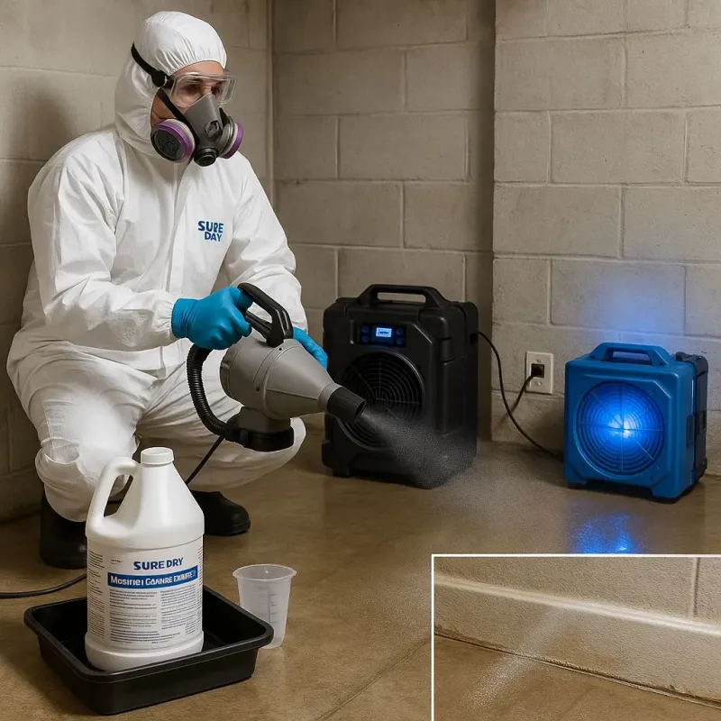 Sanitization and Odor Removal process in Adrian, MO