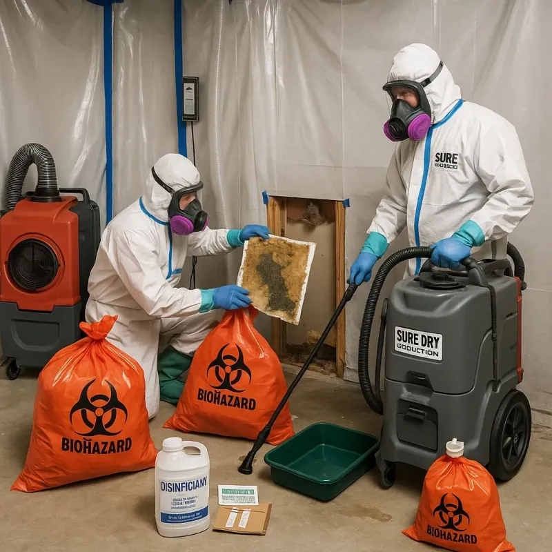 Contaminated Water Handling Protocols process in Adrian, MO
