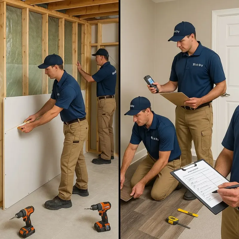 Repairs and Reconstruction process in Adrian, MO