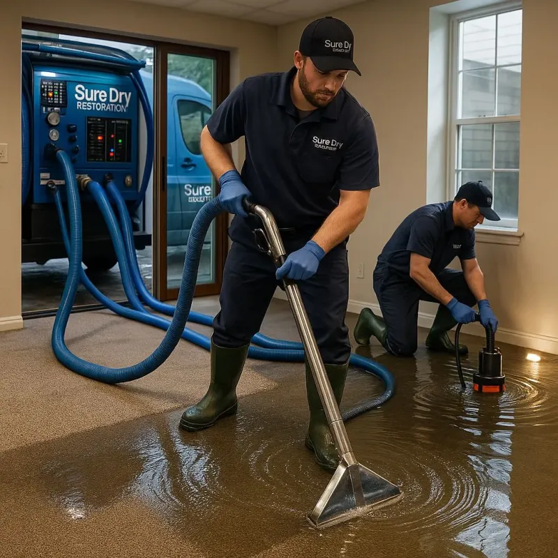Water Extraction and Removal process in Adrian, MO